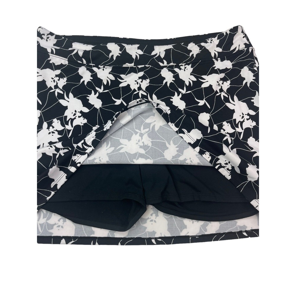 Tranquility‎ by Colorado Clothing Womens Large Floral Elastic Waist Skirt Skort - Picture 5 of 16